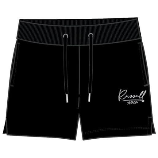 Russell Athletic a31271-io-099 baker-shorts donna pantaloncini black taglia m
