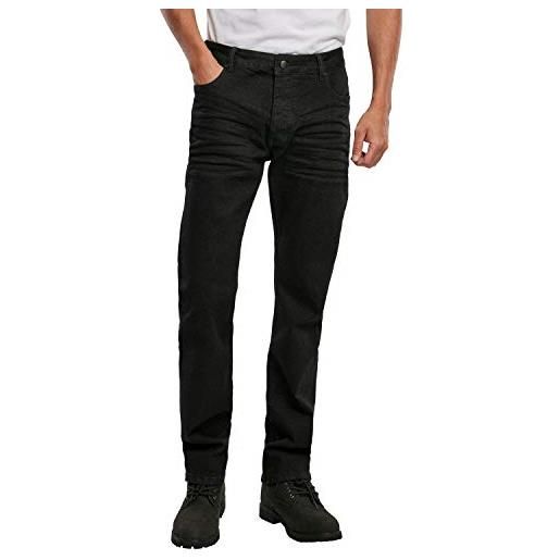 Brandit mason denim pants unwashed jeans, lunghezza: 32 pollici, 31 w/32 l uomo