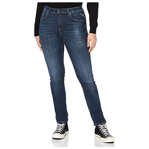 REPLAY marty jeans, blu (7 blu scuro), 30w / 28l donna