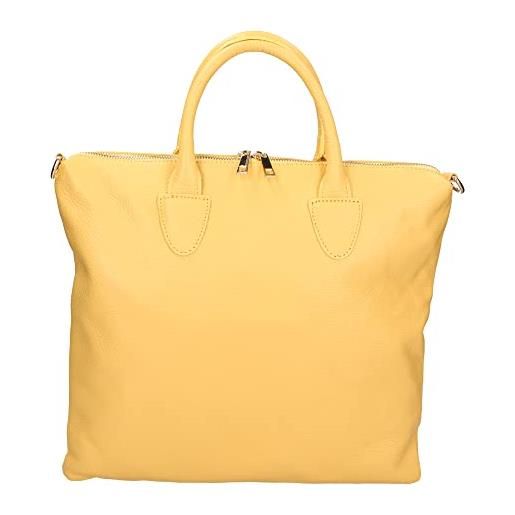 FELIPA borsetta, borsa a tracolla donna, giallo chiaro