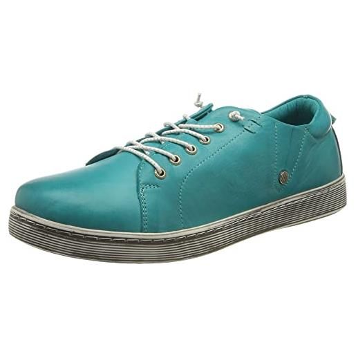 Andrea Conti 0347891 scarpe stringate donna, schuhgröße_1: 41, farbe: blu