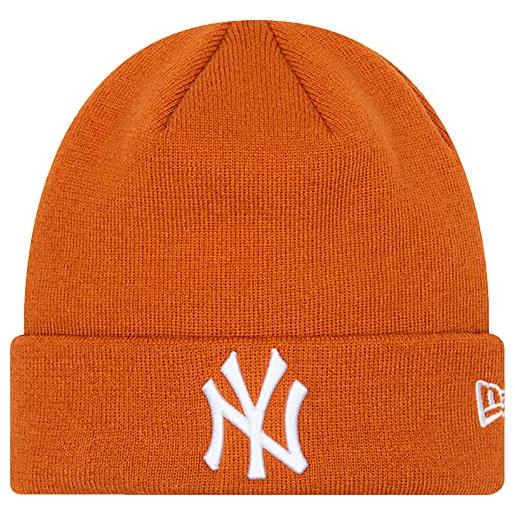 New Era new york yankees league essentials berretto - arancione, orange, taglia unica