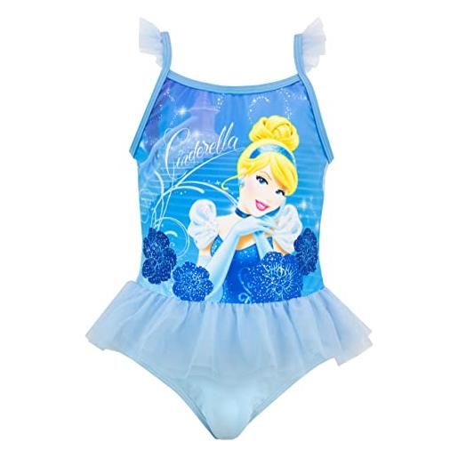 Disney costume da bagno per ragazze cinderella blu 8-9 anni