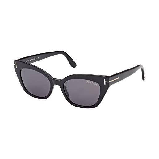 Tom Ford occhiali da sole juliette ft 1031 shiny black/grey 52/18/140 donna