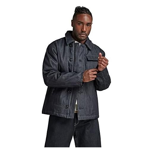 G-STAR RAW deck padded jacket giacca, blu (raw denim d22061-b988-001), m uomo