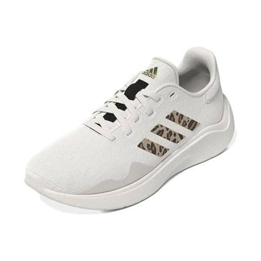 adidas puremotion 2.0, scarpe da ginnastica donna, bianco bianco magia beige oro opaco, 45 1/3 eu