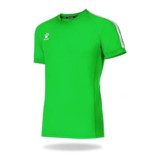 KELME global - maglietta da calcio per bambini, bambino, 78162073002, verde, s