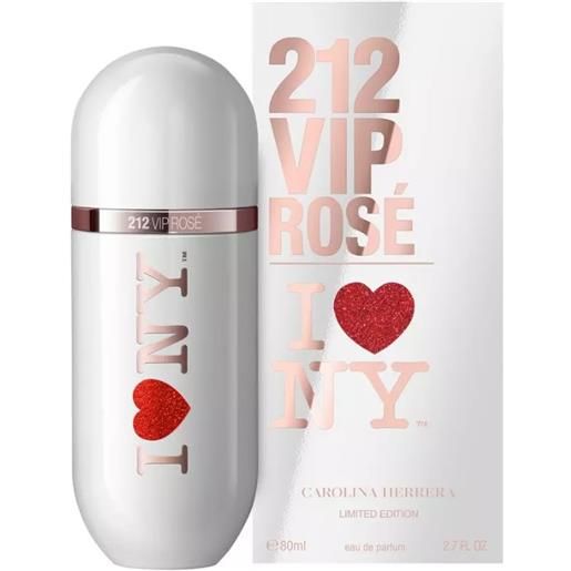 Carolina Herrera 212 vip rose i love ny limited edition - edp 80 ml