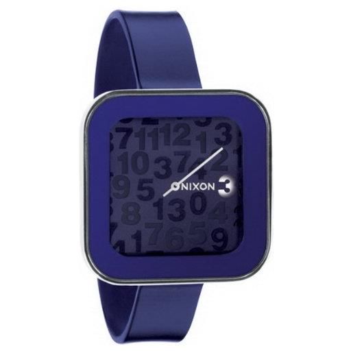 Nixon orologio da polso analogico da donna, in silicone digitale, a162230-00, viola/viola, cinghia