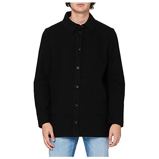 Falke shirt coat, felpa uomo, nero, 52
