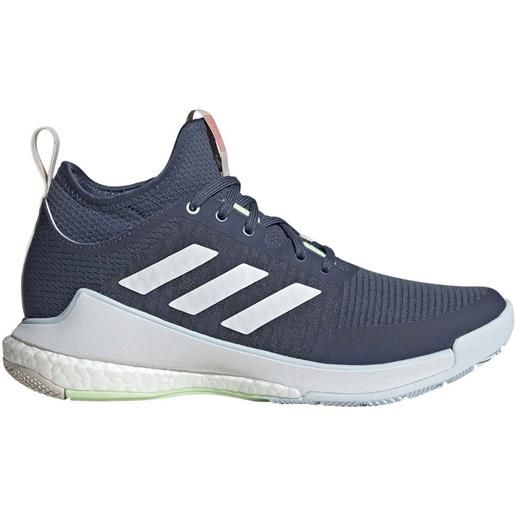 Adidas crazyflight mid indoor shoes blu eu 40 2/3 donna