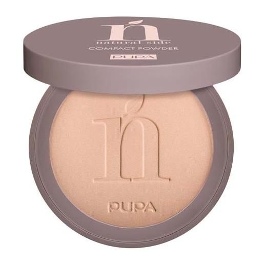 Pupa natural side compact powder - 003 warm beige