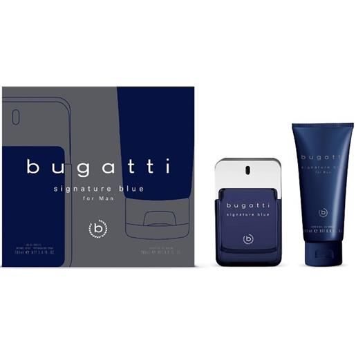 Bugatti signature blue - edt 100 ml + gel doccia 200 ml