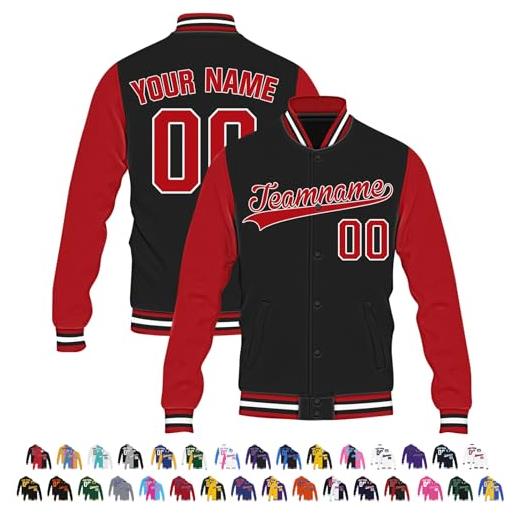 Busparst giacca college personalizzata giacca letterman personalizzata giacca bomber da baseball college da uomo personalizzata da donna