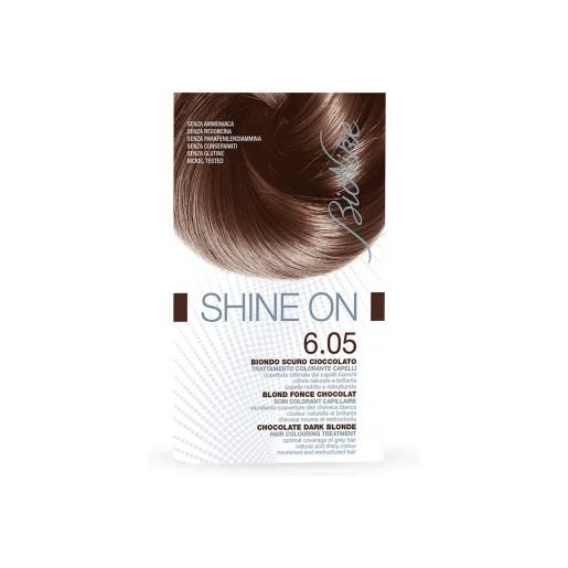 BIONIKE shine on 6.05 biondo scuro cioccolato trattamento colorante capelli