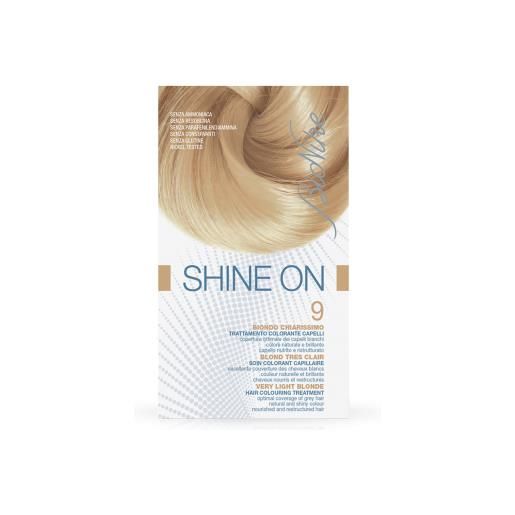 BIONIKE shine on 9 biondo chiarissimo trattamento colorante capelli