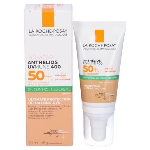 LA ROCHE POSAY-PHAS anthelios xl gel crema colorata tocco secco spf50+ 50ml