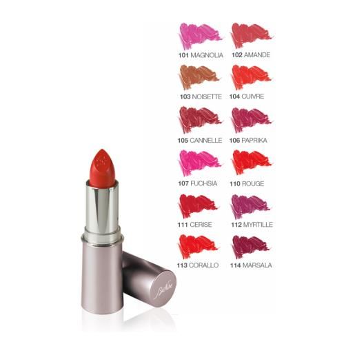 BIONIKE defence color lip. Velvet rossetto colore intenso 105 cannelle