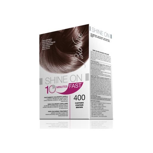 BIONIKE shine on fast 400 castano trattamento colorante capelli