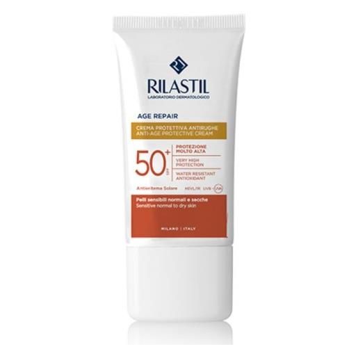 Rilastil age repair crema protettiva antirughe spf50+ 40ml