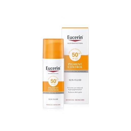 Eucerin sun protection fluid pigment control spf 50+ viso 50ml