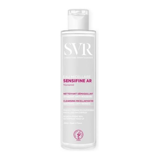 SVR sensifine ar eau micellaire acqua micellare struccante anti-rossore 200ml