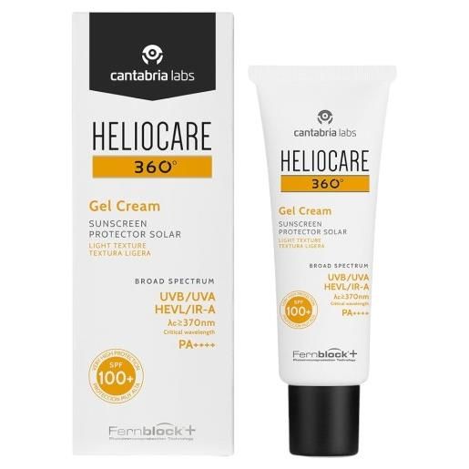 Heliocare 360° gel cream spf 100+ 50 ml