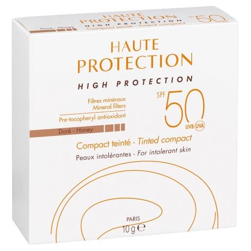 Avene compatto colorato dorato alta protezione spf 50 10g