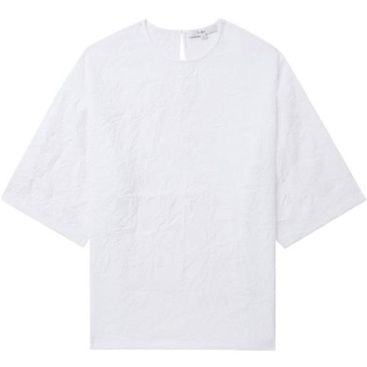 Tibi t-shirt girocollo - bianco