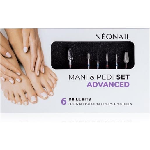 NeoNail mani & pedi set advanced 6 pz