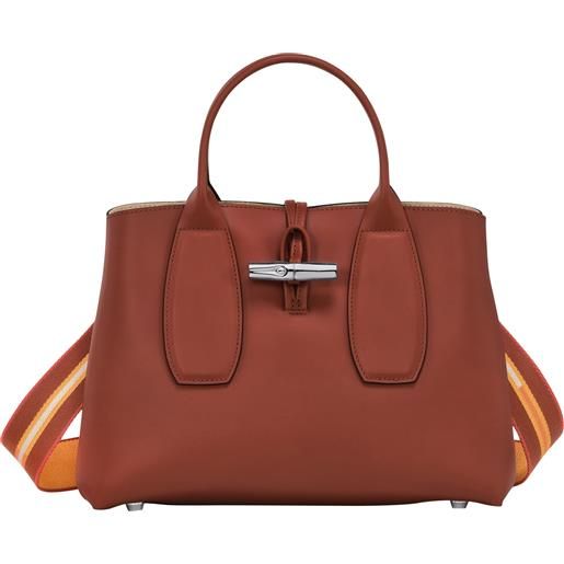 Longchamp borsa con manico m roseau