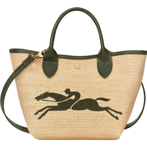 Longchamp borsa con manico s le panier pliage