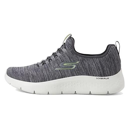 Skechers gowalk flex - scarpe da ginnastica sportive in schiuma raffreddata ad aria, uomo, grigio lime 2, 42.5 eu x-larga