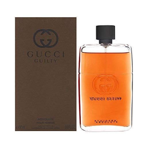Gucci guilty absolute eau de profumo uomo spray - 90 ml