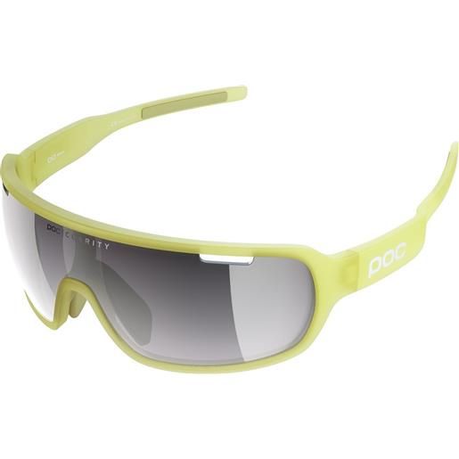 Poc do blade sunglasses giallo clarity road silver/cat3