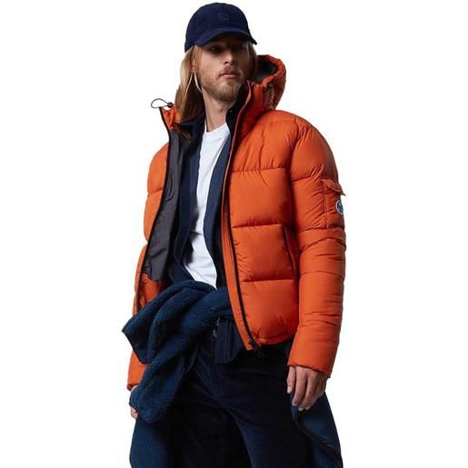 North Sails beam puffer jacket arancione s uomo