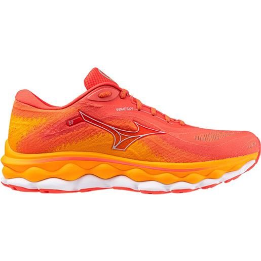 Mizuno wave sky 7 running shoes arancione eu 40 uomo