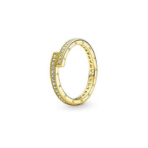 Pandora anello 169491c01-54 sovrapposizione brillante