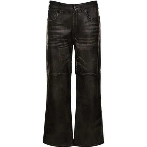 JADED LONDON ash black faux leather pants