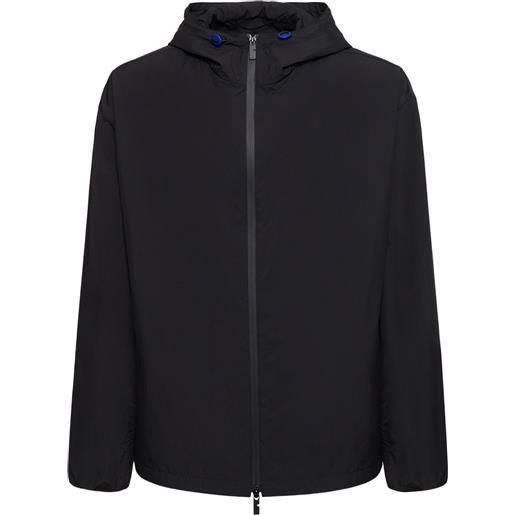 BURBERRY giacca in nylon impermeabile / cappuccio