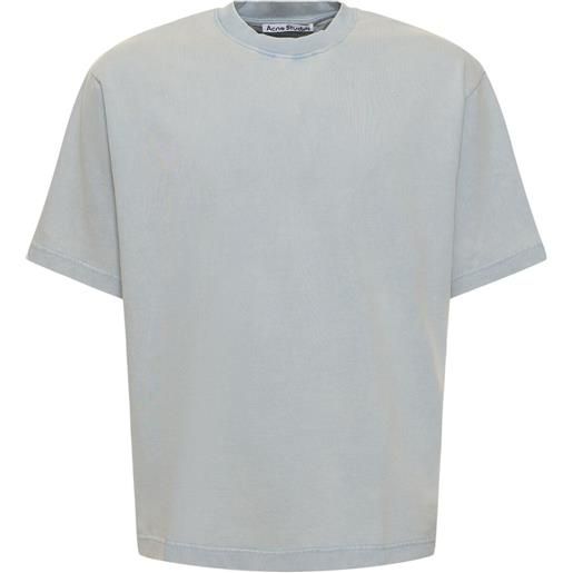 ACNE STUDIOS t-shirt extorr in cotone effetto vintage