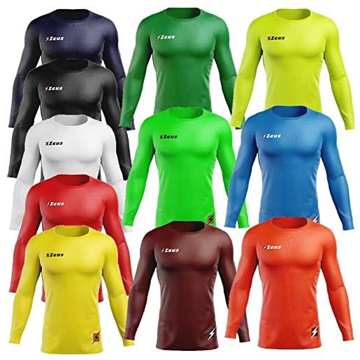 BrolloGroup maglia intima tecnica manica lunga zeus fisiko personalizzabile con stampe ps 37000