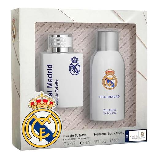 Real Madrid eau de toilette 100 ml + deodorante 150 ml