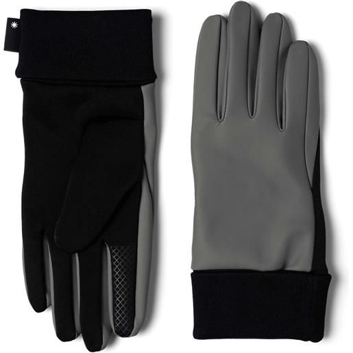 Rains - guanti di protezione - gloves grey per uomo - taglia s, m, l - grigio
