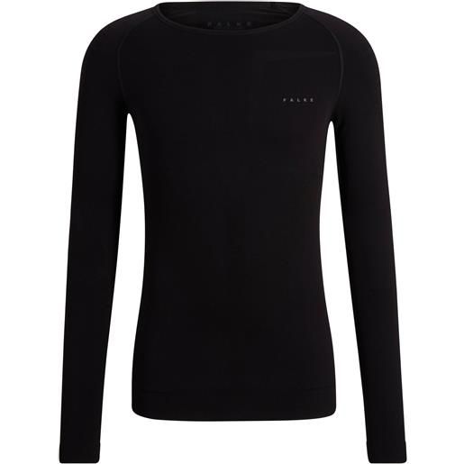 Falke - intimo tecnico caldo - warm longsleeved shirt tight m black per uomo - taglia s, xl - nero