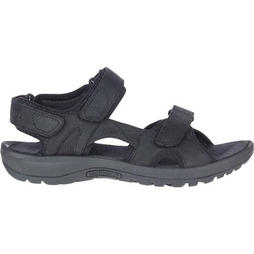 Merrell - sandali da escursionismo - sandspur 2 convert/black per uomo - taglia 45,46 - nero