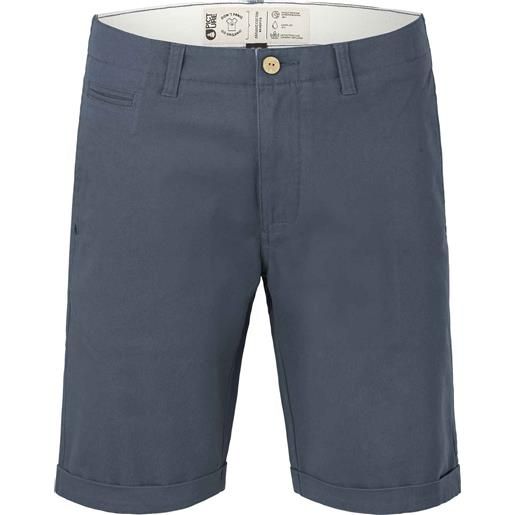 Picture Organic Clothing - short chino in coton biologico - wise shorts dark blue per uomo in cotone - taglia 28,30,31,32,33,34 - blu navy