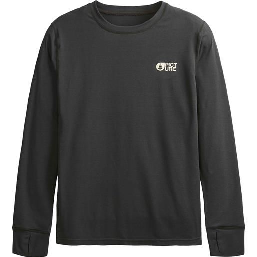 Picture Organic Clothing - base layer tecnico - nangha top black per uomo - taglia xs, s, m, l - nero