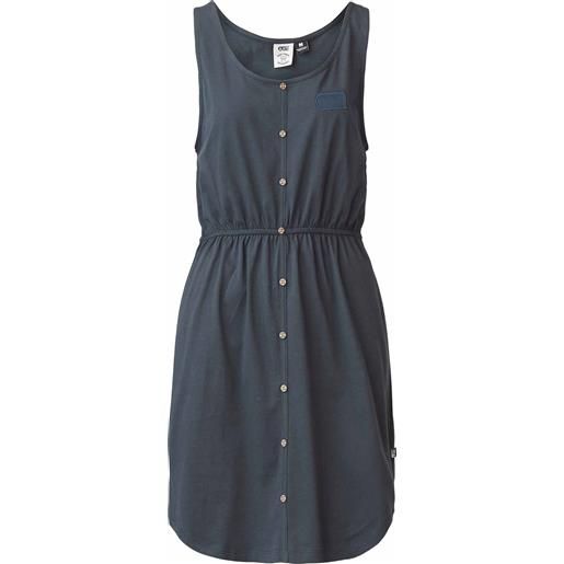 Picture Organic Clothing - vestito in cotone biologico - loonna dress dark blue per donne in cotone - taglia xs, s, m, l - blu navy