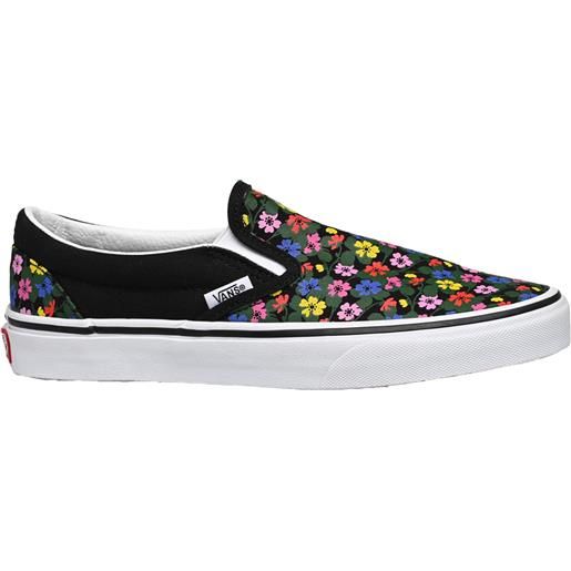 Vans - scarpe da skate - ua classic slip-on floral black/white per donne - taglia 5 us, 5,5 us, 6 us, 6,5 us, 7 us, 7,5 us - nero